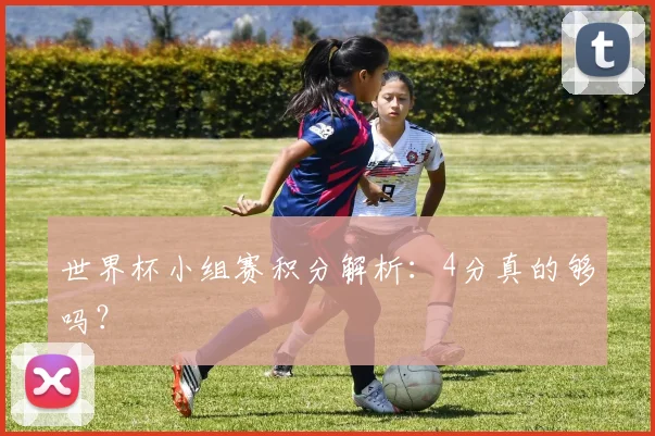世界杯小组赛积分解析：4分真的够吗？