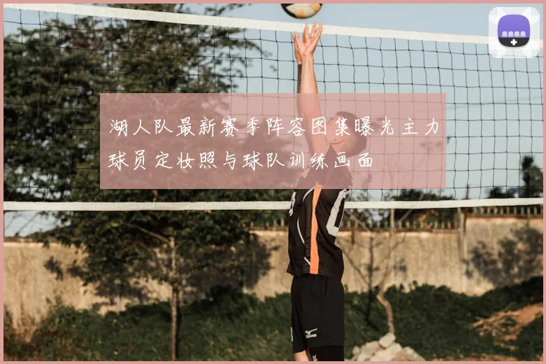 湖人队最新赛季阵容图集曝光主力球员定妆照与球队训练画面